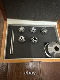 Unimat DB SL Collet Chuck Holder with 5 Collets and tommy bars