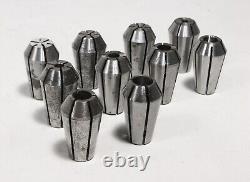 Unimat DB/SL E16 Collet Set and E16 Collet chuck with M14 x 1 Mount Plate