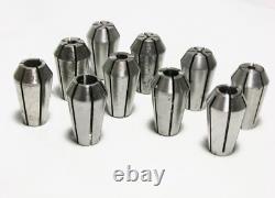 Unimat DB/SL E16 Collet Set and E16 Collet chuck with M14 x 1 Mount Plate