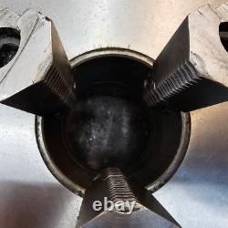 Universal 10 3-Jaw Lathe Chuck D1-8 Mount 2-Piece Jaws 3.15 Center Hole