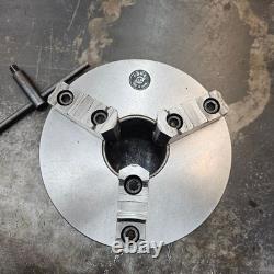 Universal 10 3-Jaw Lathe Chuck D1-8 Mount 2-Piece Jaws 3.15 Center Hole
