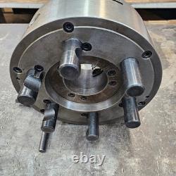 Universal 10 3-Jaw Lathe Chuck D1-8 Mount 2-Piece Jaws 3.15 Center Hole