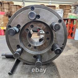Universal 10 3-Jaw Lathe Chuck D1-8 Mount 2-Piece Jaws 3.15 Center Hole