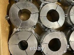 Used Flex-E-On Collets (Various Sizes) Set Of 17 Machinist Lathe Collets