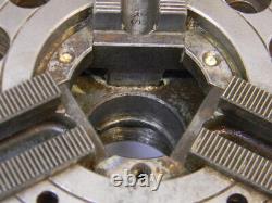 Used Kitagawa B-6 Power Chuck, 6.50 Diameter, 3-Jaw, Lathe, Plain Back Mount