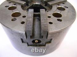 Used Kitagawa B-6 Power Chuck, 6.50 Diameter, 3-Jaw, Lathe, Plain Back Mount