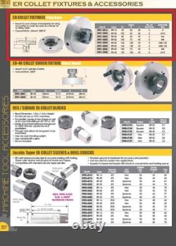 Versatile 100mm Collet Chuck for Lathe and Milling Applications 42mm Height