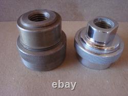 Vintage Delta Milwaukee Lathe collet chucks