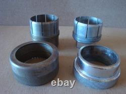 Vintage Delta Milwaukee Lathe collet chucks