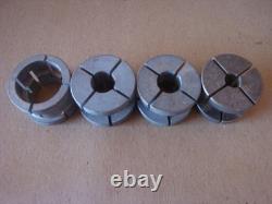 Vintage Delta Milwaukee Lathe collet chucks