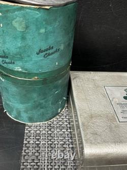 Vintage Jacobs No. 96-05 Rubber-Flex Collet Chuck MT3/Collet Set 1/16 to 1-3/8