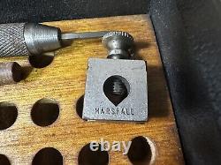 Vintage Marshall Peerless Watchmakers Lathe Collets Chucks Lot