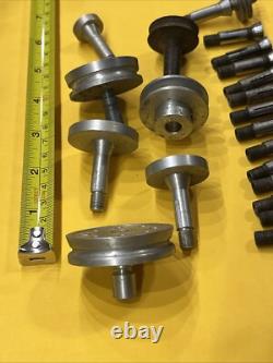 Vintage Watchmakers 8mm Lathe Collet Chucks Pin Center (570)