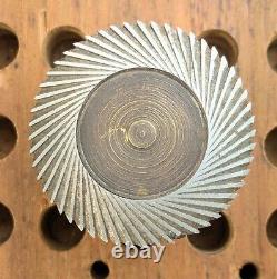 Vintage Watchmakers Estate Lathe 8MM Peerless SawithCutter Chuck Collet