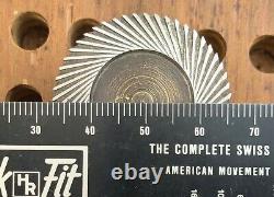 Vintage Watchmakers Estate Lathe 8MM Peerless SawithCutter Chuck Collet