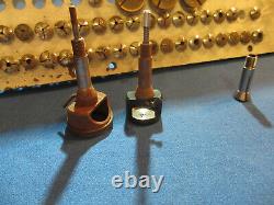 Watchmaker Estate MASSIVE Vintage Lathe Collets & Chucks Lot OVER 100 Pieces