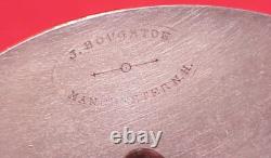 Watchmaker J HOUGHTON USA Lathe 6 MM Collet 3 JAW Face Plate Chuck 3 1/2 INCH