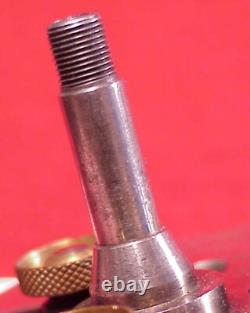 Watchmaker J HOUGHTON USA Lathe 8 MM Collet 3 JAW Face Plate Chuck 3 1/2 INCH