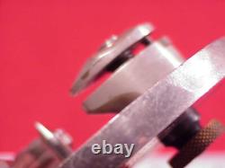 Watchmaker J HOUGHTON USA Lathe 8 MM Collet 3 JAW Face Plate Chuck 3 1/2 INCH