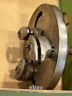 Watchmaker J HOUGHTON USA Lathe 8 MM Collet 3 Jaw Face Plate Chuck
