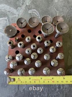 Watchmaker Jeweler Lathe Collets Lot Set Block Holder Tool Chuck Dale Starrett