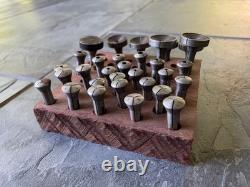 Watchmaker Jeweler Lathe Collets Lot Set Block Holder Tool Chuck Dale Starrett