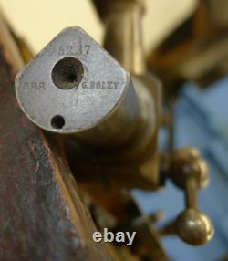 Watchmakers 6.5mm Boxed Lathe G. BOLEY Step Chucks/Collets (No mounting foot!)