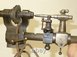 Watchmakers 6.5mm Boxed Lathe G. BOLEY Step Chucks/Collets (No mounting foot!)