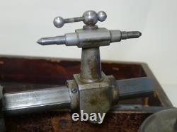 Watchmakers 6.5mm Boxed Lathe G. BOLEY Step Chucks/Collets (No mounting foot!)