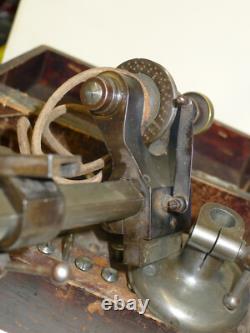Watchmakers 6.5mm Boxed Lathe G. BOLEY Step Chucks/Collets (No mounting foot!)