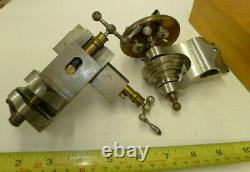 Watchmakers 6mm collet LORCH LATHE Compound Slide/Step chucks/Mandrel Head etc