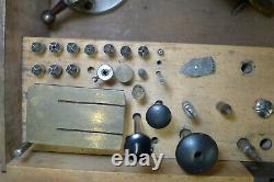 Watchmakers 6mm collet LORCH LATHE Step chucks/Jacot/Rose/Filing rest/saw Tools