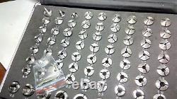 Watchmakers Lathe 80 Pieces Collets