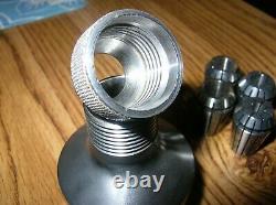 Woodturning Collet Chuck 1 8TPI thread 1/4 3/8 7/16 1/2 Wood Lathe Tool